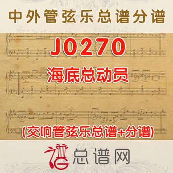 J0270.海底总动员 管弦乐总谱+分谱