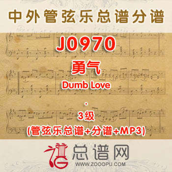 J0970W.勇气Courage 3级 管弦乐总谱+分谱+MP3